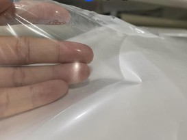 贊晨耐水解耐磨TPU防水透濕膜環?；瘖y袋醫療用品復合布料貼合膜